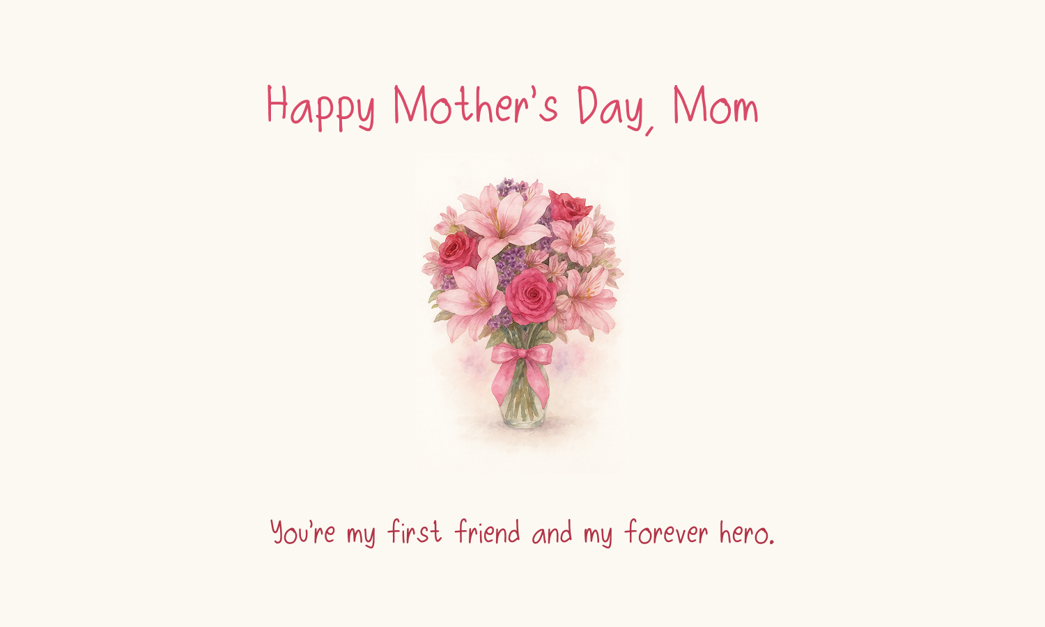 Mother's Day 5x7 Card